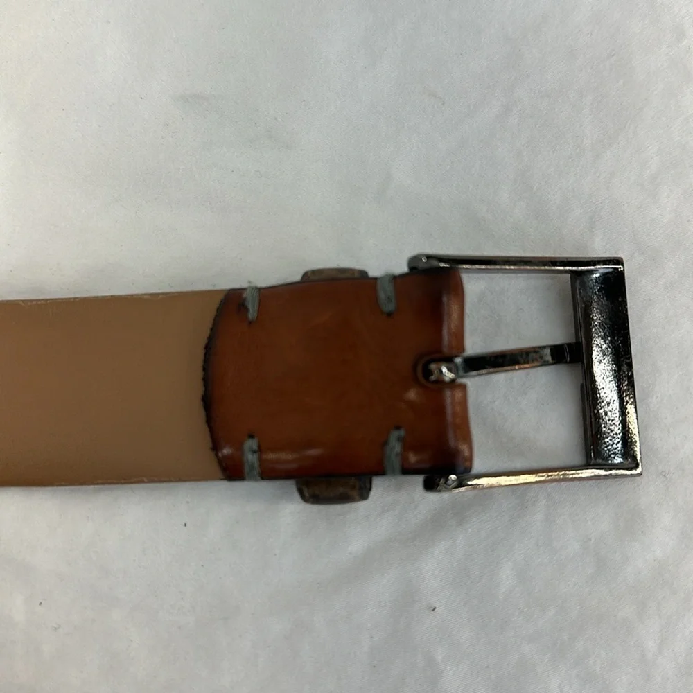 Ted Baker Brown Leather Belt, 38